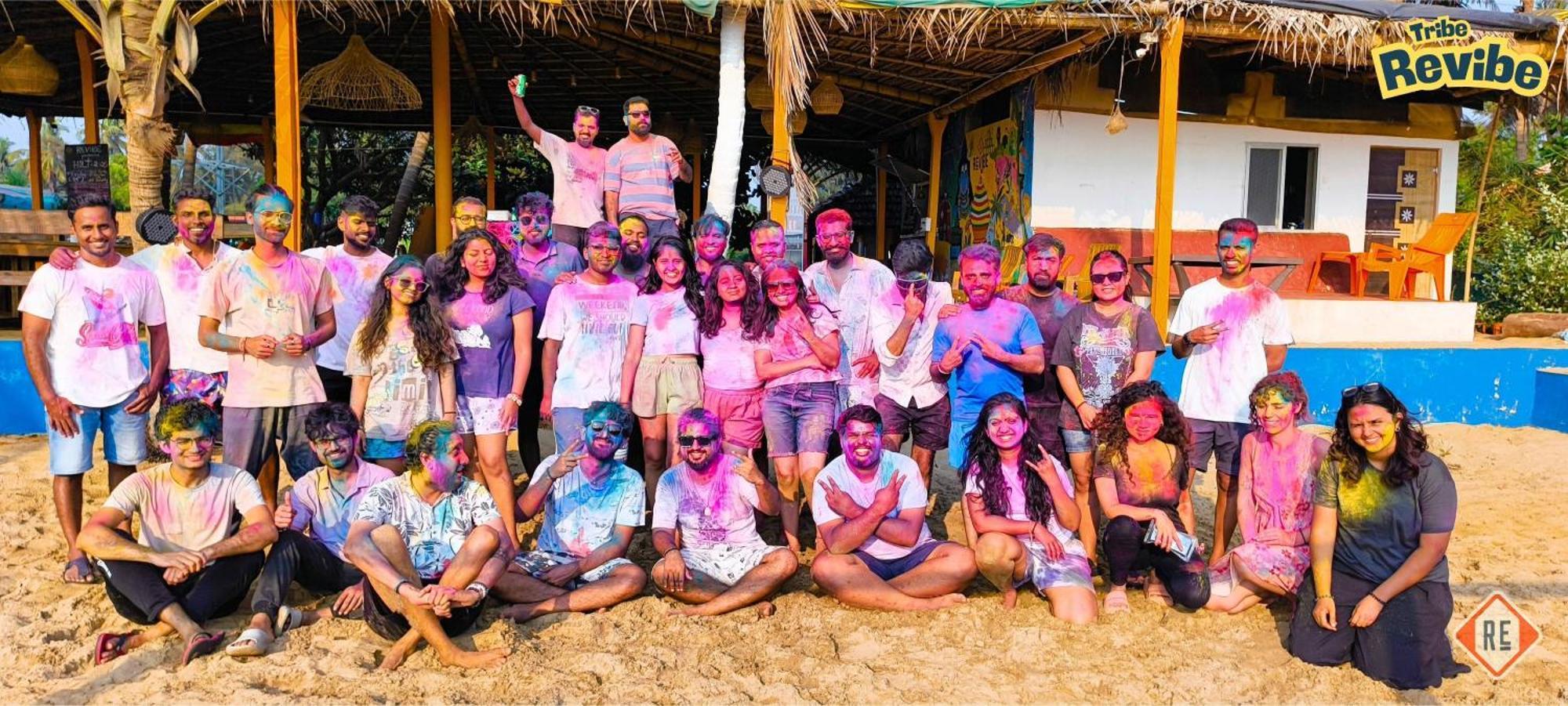 Revibe Beach Hostel Gokarna 고카르나 외부 사진